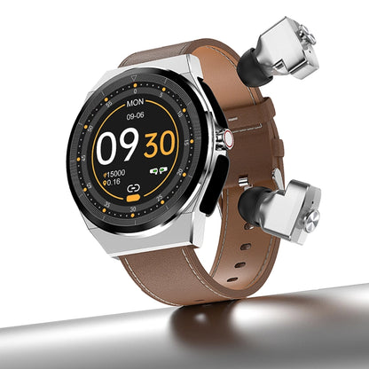 NEW Waterproof Smart Watch - Multifunction Bluetooth Earphone- Monitor Your Fitness