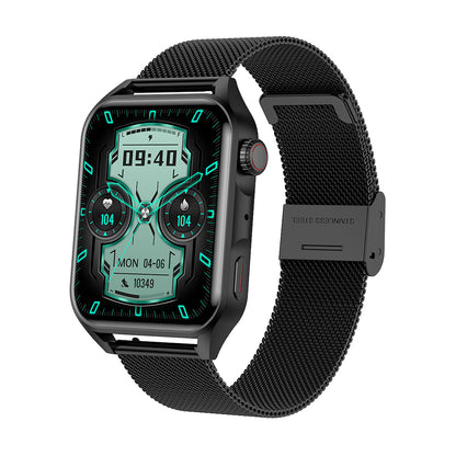 Waterproof Sports NFC Reloj BT Calling Smart Watches with Amoled Display 2023 for Men Smart Watch Flip Rotatable Voice Assistant